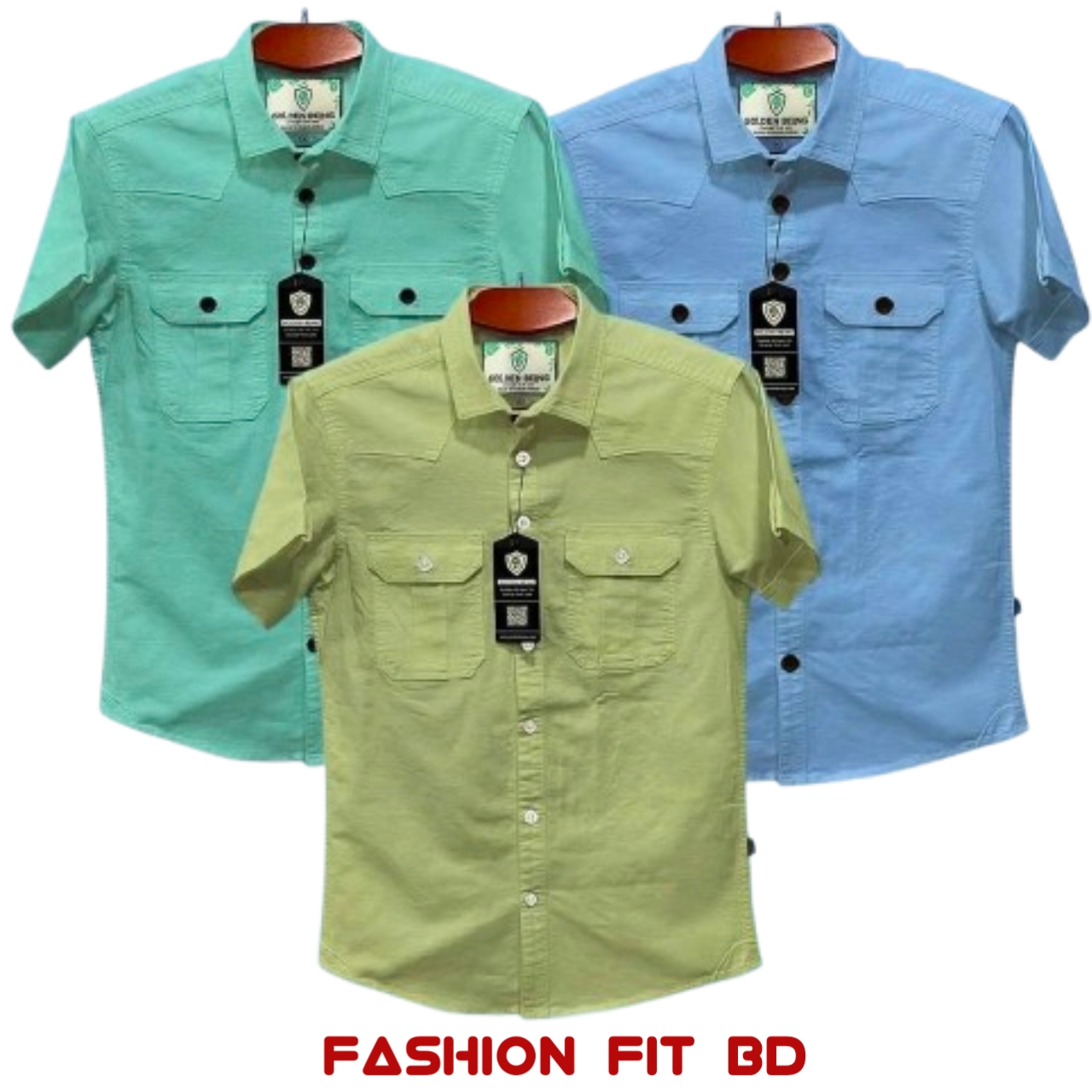 Half Sleeve Double Pocket Shirt